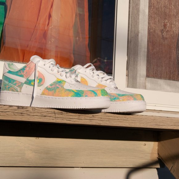 Hydro Dip Nike Air Force 1 - Picture 3 of 9
